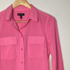 Le Château Sz XXS Pink Blouse Top